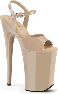 Produktbild von INFINITY-909 Damen Sandale von Pleaser, Beige  , EU 38, US 8