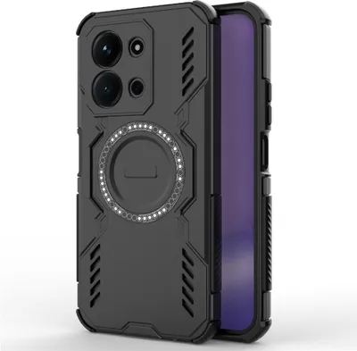 Obrázok produktu pre Techsuit - ArmorMag odolné puzdro s magnetickým držiakom pre Xiaomi Redmi 15C 4G / Redmi 15C 5G - čierne