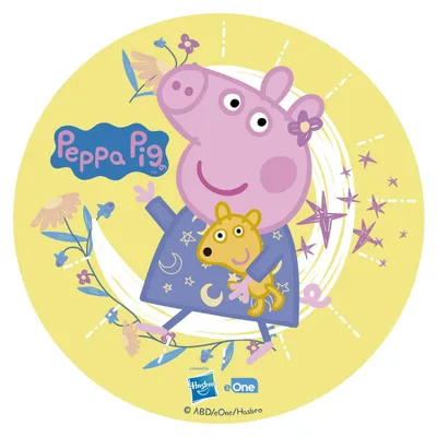 Obrázek produktu pro Fondánový papír prasátko Pepa 15,5cm