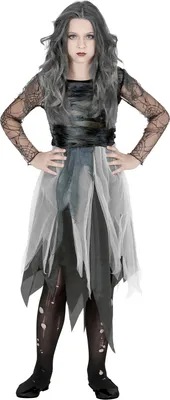 Produktbild von Ghostly Spirit Kleid Kinder 158