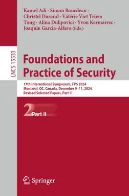 Image de Foundations and Practice of Security