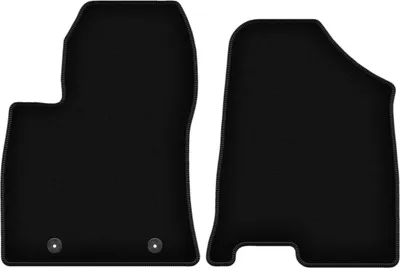 Image de Wielganizator Tapis avant de sol velours sur-mesure pour hyundai Kona II (2022-, crossover) noir, jeu 2 pièces, fixations