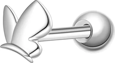 Produktbild von Glanzstücke München Piercing Schmetterling Sterling Silber 50084879