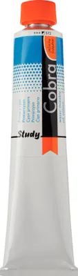 Image de Cobra Study peinture à l'huile miscible à l'eau tube 200 ml cyano primaire 572