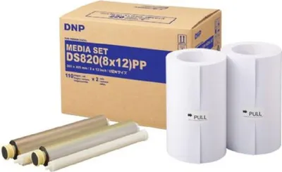 Image de DNP DS 820 PP Media Kit 20x30 cm 2x 110 impressions