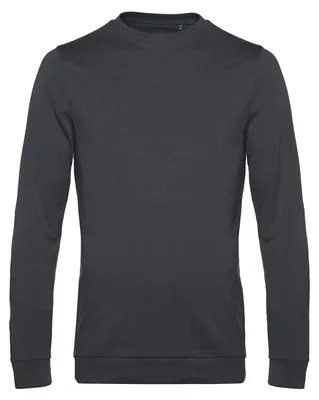 Produktbild von B&C - Sweatshirt für Herren angesetzte Ärmel FK2398 (XL) (Asphaltgrau)