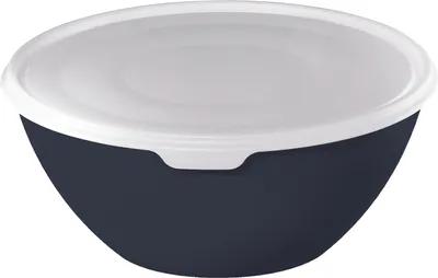 Produktbild von Set Schüssel + Deckel 8 l CARUBA, Farbe:Midnight blau