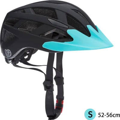 Produktbild von Spielwerk® Fahrradhelm Kinder LED Verstellbar S 50-57cm Kinngurt Helm ab 2 Jahren Jungen & Mädchen BMX Mountainbike Skateboard Schutzhelm