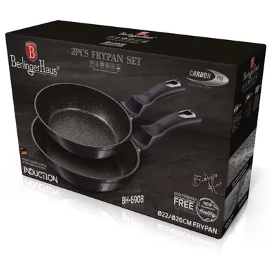 Zdjęcie produktu dla Zestaw Patelni Berlinger Haus Bh-6908 Carbon Pro
