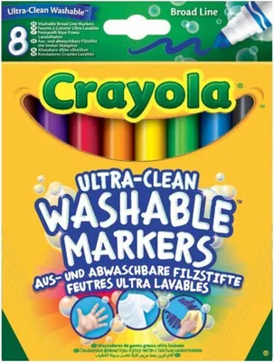 Image de Amigo 8 Ultra Clean de et feutres lavables en couleurs de base