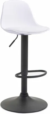 Image de Tabouret de bar Kiel similicuir noir