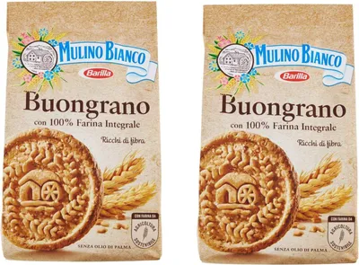 Produktbild von Mulino Bianco: "Buongrano" Vollweizen-Shortbread, 350 g, 2 Stück