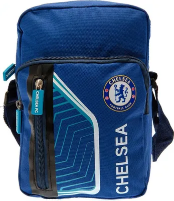 Produktbild von Chelsea FC - Taška přes rameno, Crest TA9616 (jedna velikost) (královská modrá/bílá)