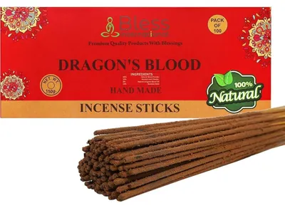 Productafbeelding van Wierookstokjes, Drakenbloed, 100 stuks (150 gram)
