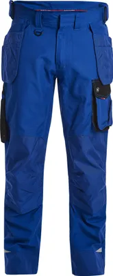 Produktbild von F. Engel Galaxy Arbeitshose mit Holstertaschen, Surfer Blue/Schwarz, Gr. 70