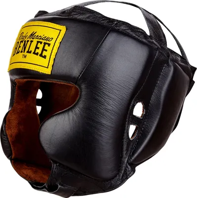 Zdjęcie produktu dla Skórzane ochraniacze na głowę TYSON Black S/M BENLEE