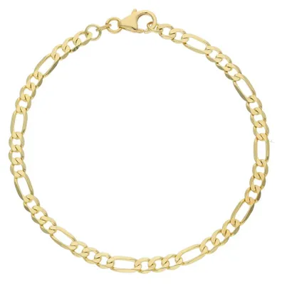 Produktbild von Gold Armband Figaro Damen Gold 333 JL48-03-0097 Germany 3,5 mm breit 19 cm