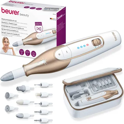 Zdjęcie produktu dla Beurer MP 64 Profesjonalny zestaw baterii do manicure i pedicure