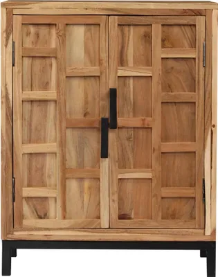 Obrázok produktu pre vidaXL Príborník Massivholz Akazie 60x35x76 cm Braun
