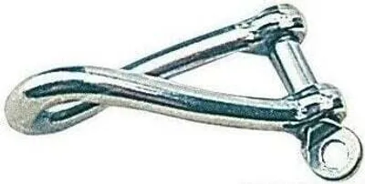 Obrázek produktu pro Osculati Twisted Shackle Stainless Steel 8 mm Šekl