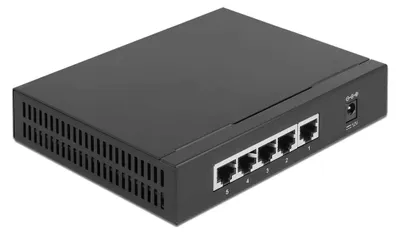 Productafbeelding van Delock 2,5 Gigabit Ethernet switch, 5 poorten
