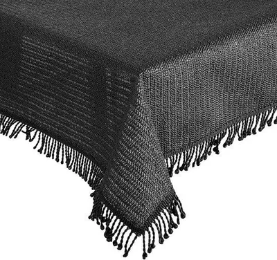 Obrázek produktu pro Oválná podložka pod stůl z měkké pěny – ochrana na terasový stůl, rozměry 160 x 220 cm, černá