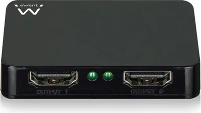 Image de Splitter Ewent EW3720 HDMI pour 2x HDMI Noir