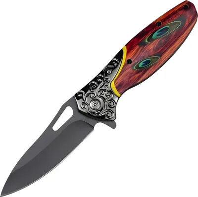 Produktbild von Outdoor Klappmesser DV-39384 - Rot / Schwarz kaufen KP39384