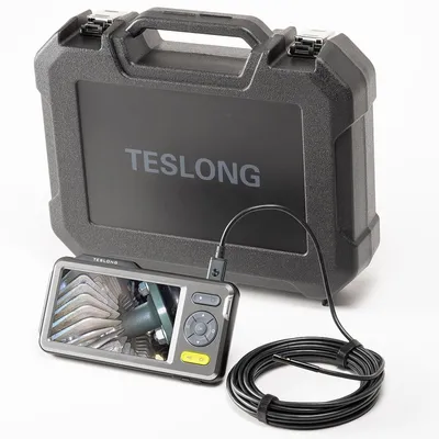 Obrázek produktu pro Teslong NTS500B endoskop s 5" IPS displejem, sonda 5mm, duální kamera, kabel 5m