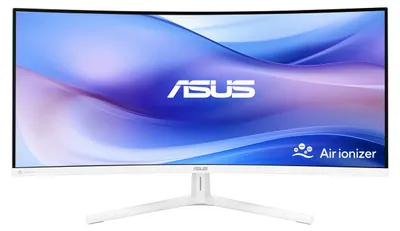 Image de ASUS VU34WCIP-W computer monitor 86.4 cm (34") 3440 x 1440 pixels Wide Quad HD White
