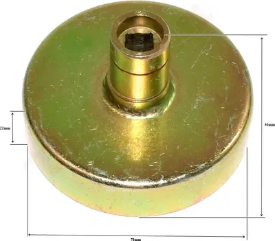 Image de Tambour d'embrayage Pour débroussailleuses 78X22X50X4T9