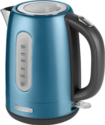 Zdjęcie produktu dla Sencor SWK 1772BL, 1,7 l, 2150 W, Niebieski, Stal nierdzewna, Wskaźnik poziomu wody, Zabezpieczenie przed przegrzaniem