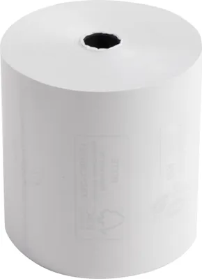 Image de Exacompta 30x Bobine tickets de caisse 80x72mm 76m 1 pli thermique Blanc 43816E