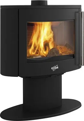 Image de Poêle à bois 9kw - Godin - 388243PEINTANTHRACITE -