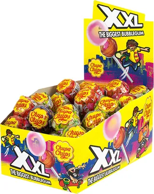 Produktbild von Chupa chups - XXL Bubblegum - 25 Lutscher