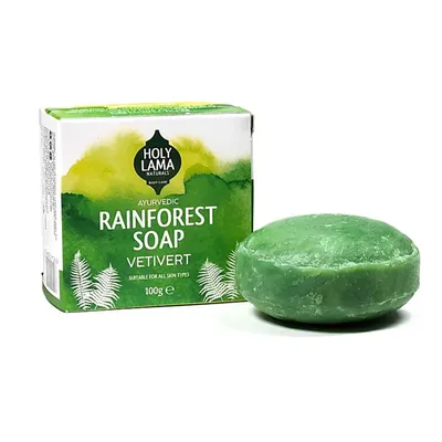 Productafbeelding van Holy Lama Vetiver Zeep Rainforest - set van 2 stuks - 100 G