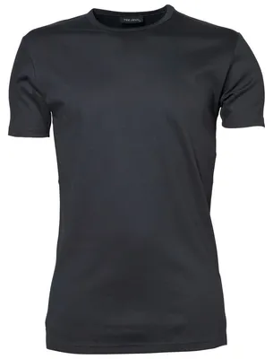 Imagen del producto de Camiseta de hombre Tee Jays, cuello redondo, manga corta, modelo FK897 (talla 2XL), color gris oscuro