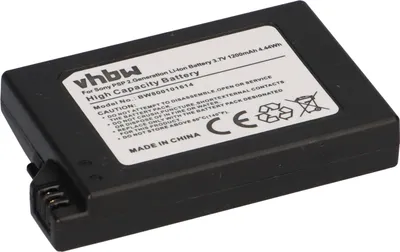 Zdjęcie produktu dla Akumulator LI-ION 1200mAh odpowiedni dla SONY zastępuje PSP-S110 PSP-S 110