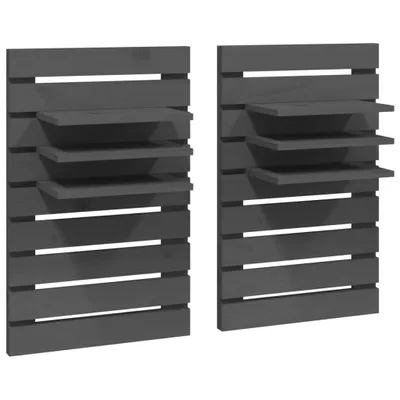 Produktbild von VidaXL 824765, Kiefer, Grau, 400 mm, 175 mm, 630 mm, 1 Stück(e)