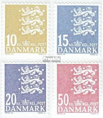 Produktbild von Briefmarken Dänemark 2010 Mi 1580-1583 (kompl.Ausg.) postfrisch Reichswappen