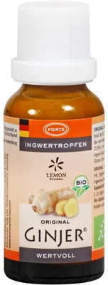 Produktbild von Ginjer Ingwer Tropfen - Forte 20ml