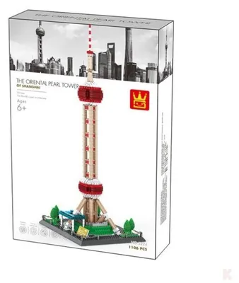 Zdjęcie produktu dla Architect-Set Oriental Pearl Tower Shanghai, 1106 Teile