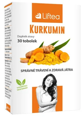 Zdjęcie produktu dla Liftea Curcumin, 30 kapsułek
