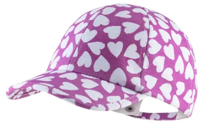 Produktbild von Sterntaler Basecap Herzen, Mädchen Cap, UV-Schutz 50+, lila, Größe 55