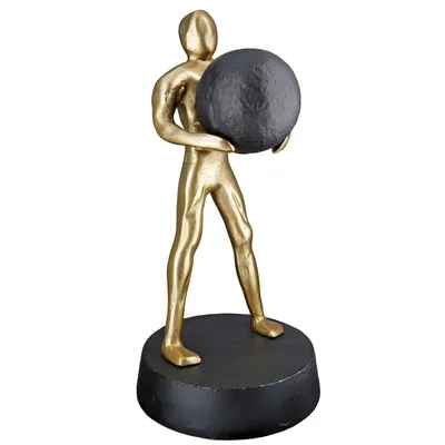 Produktbild von GILDE Dekofigur Skulptur Strong H. 32 cm,60190