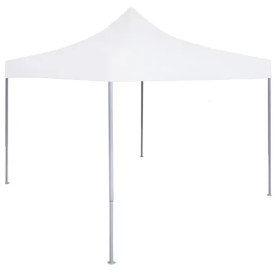 Immagine prodotto di Gazebo Professionale Pieghevole 2x2m in Acciaio Bianco