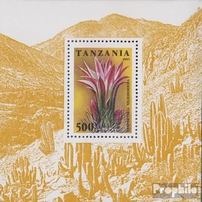 Produktbild von Briefmarken Tansania 1995 Mi Block297 (kompl.Ausg.) postfrisch Kakteen
