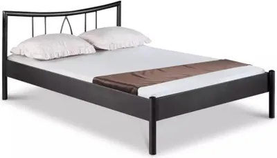 Produktbild von Metallbett Hanna – 90x220 cm / dunkelgrau