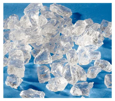 Produktbild von Dekogranulat Glassteine (4-10 mm), 1 kg, farblos, transparent, wasserfest, staubfrei