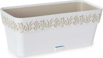 Zdjęcie produktu dla STEFANPLAST S.P.A. Kufer GAIA biały/travertino 30 cm